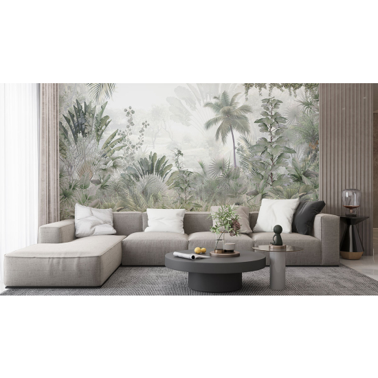 Papel pintado panorámico - Selva tropical