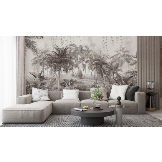 Papel pintado panorámico - Selva tropical
