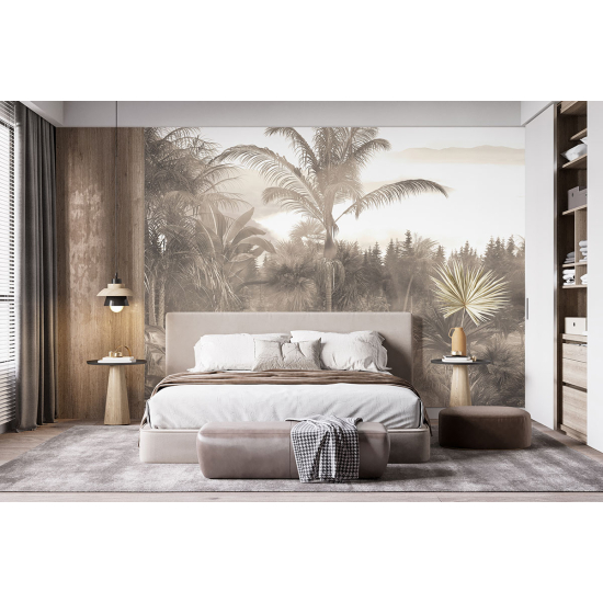 Papel pintado panorámico - Selva tropical