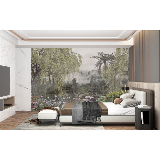 Papel pintado panorámico - Selva tropical