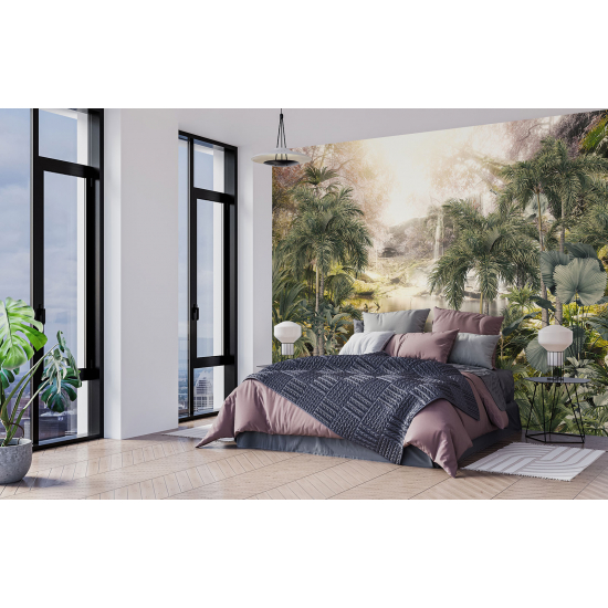 Papel pintado panorámico - Selva tropical