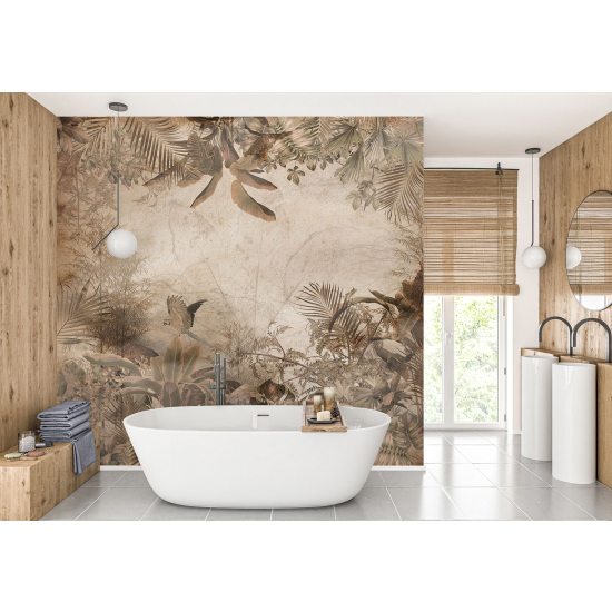 Papel pintado panorámico - Selva tropical