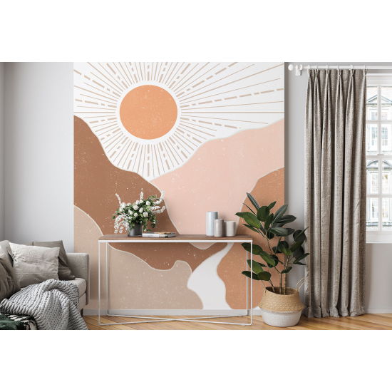 Papel pintado panorámico - Sol Boho