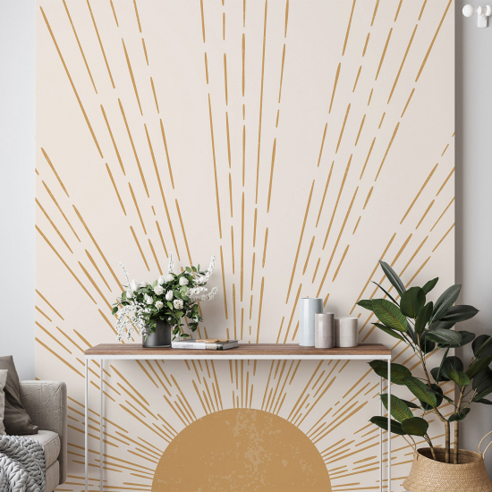 Papel pintado panorámico - Sol Boho