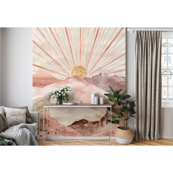 Papel pintado panorámico - Sol Boho