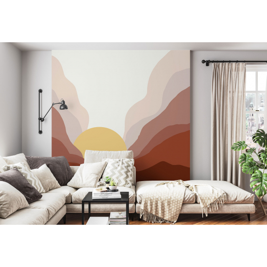 Papel pintado panorámico - Sol Boho