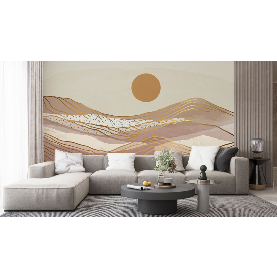 Papel pintado panorámico - Sol Boho