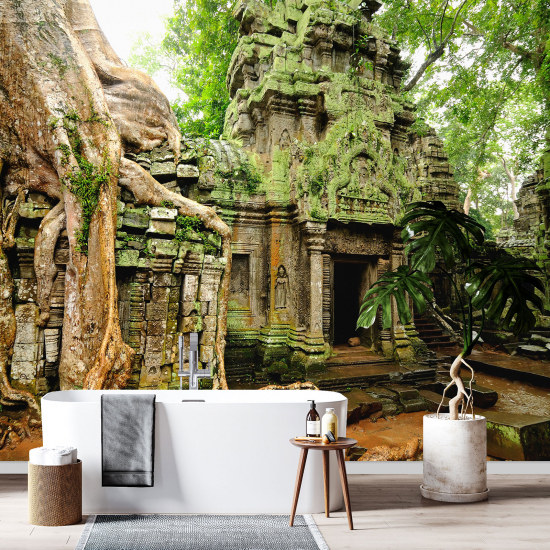 Papel pintado panorámico - Templo Camboya