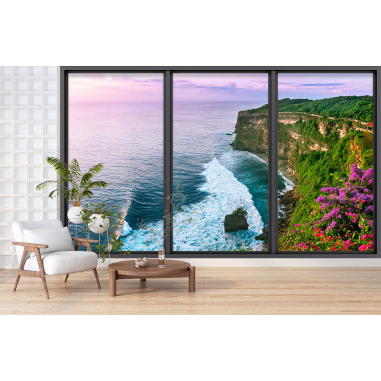 Papel pintado panorámico trampantojo - Acantilados
