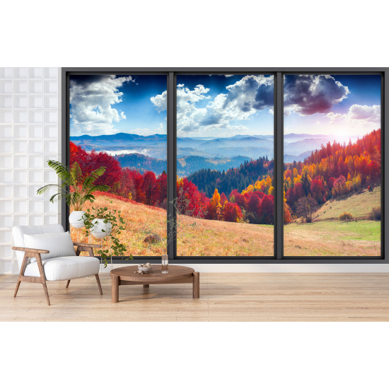 Papel pintado panorámico trampantojo - Bosque
