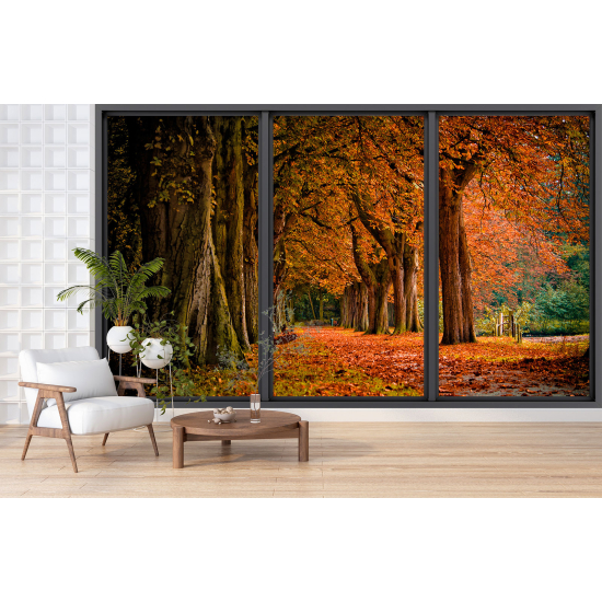 Papel pintado panorámico trampantojo - Bosque