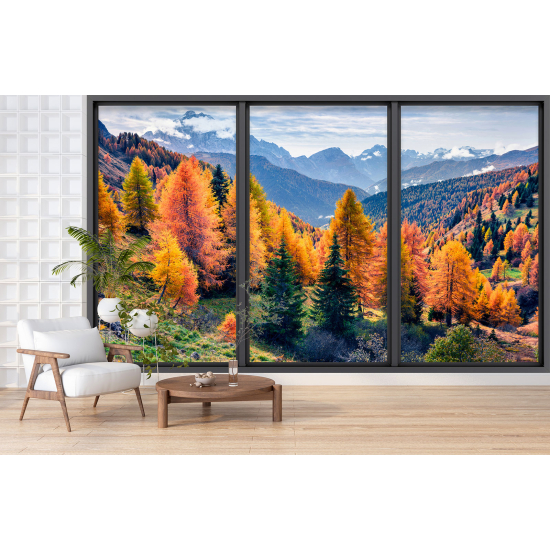 Papel pintado panorámico trampantojo - Bosque