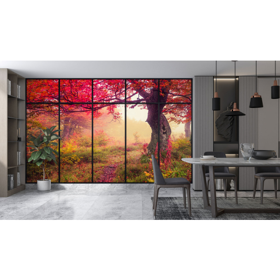 Papel pintado panorámico trampantojo - Bosque