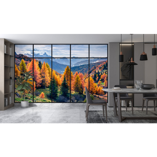 Papel pintado panorámico trampantojo - Bosque