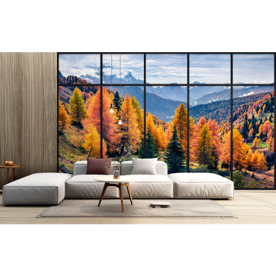 Papel pintado panorámico trampantojo - Bosque