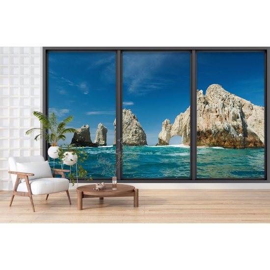 Papel pintado panorámico trampantojo - Cabo San Lucas México