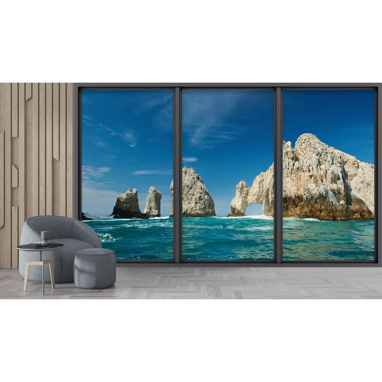 Papel pintado panorámico trampantojo - Cabo San Lucas México