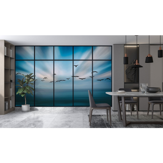 Papel pintado panorámico trampantojo - Cielo