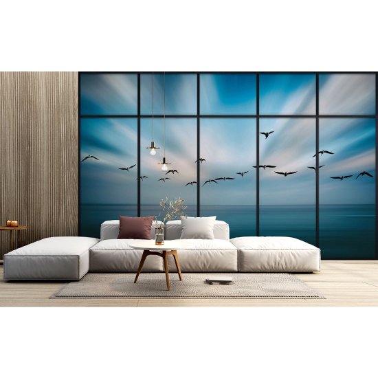 Papel pintado panorámico trampantojo - Cielo