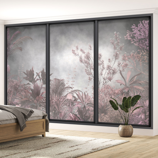 Papel pintado panorámico trampantojo - Jungla