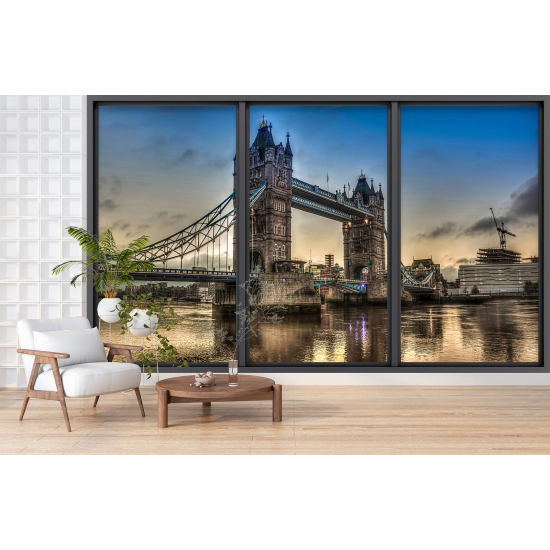 Papel pintado panorámico trampantojo - Londres
