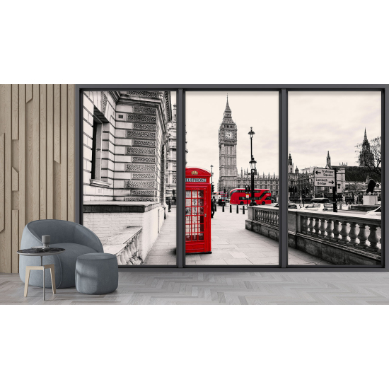 Papel pintado panorámico trampantojo - Londres
