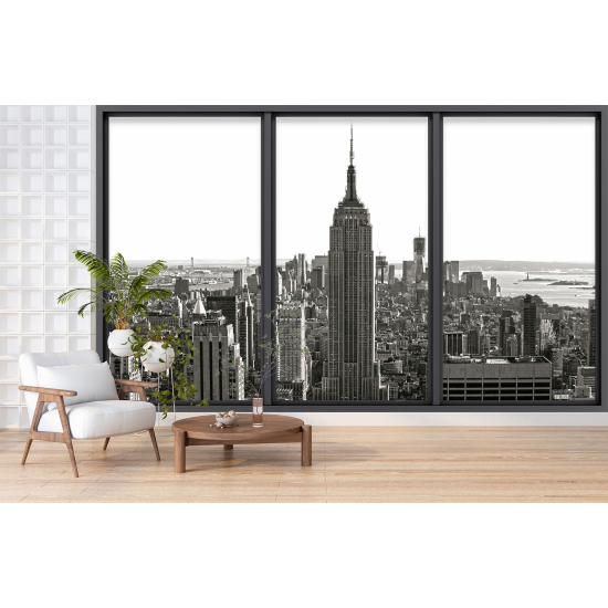 Papel pintado panorámico trampantojo - Nueva York