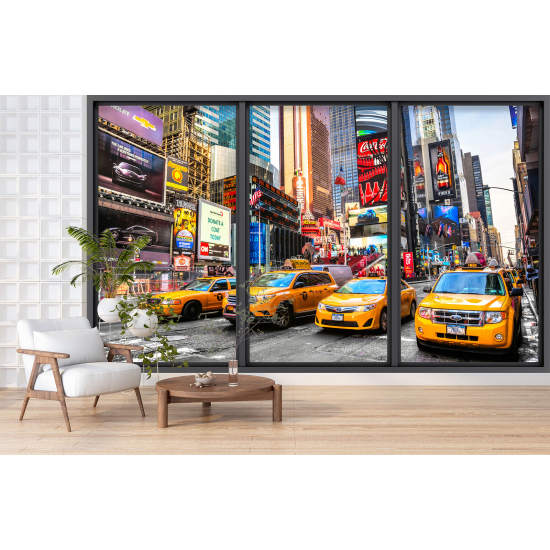 Papel pintado panorámico trampantojo - Nueva York