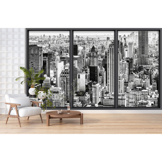 Papel pintado panorámico trampantojo - Nueva York