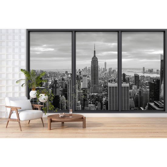 Papel pintado panorámico trampantojo - Nueva York