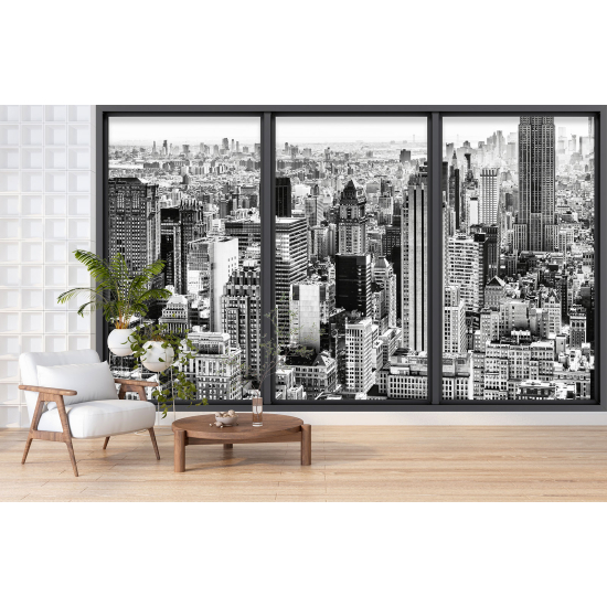 Papel pintado panorámico trampantojo - Nueva York