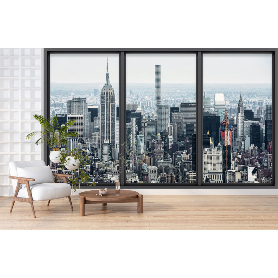 Papel pintado panorámico trampantojo - Nueva York