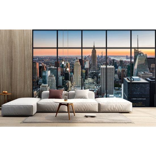 Papel pintado panorámico trampantojo - Nueva York