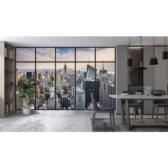 Papel pintado panorámico trampantojo - Nueva York