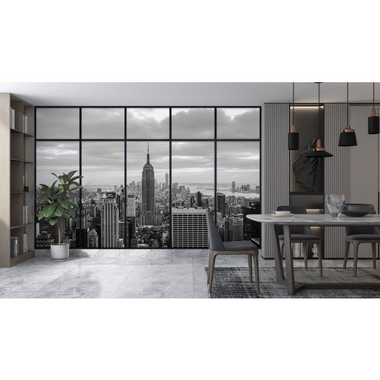 Papel pintado panorámico trampantojo - Nueva York