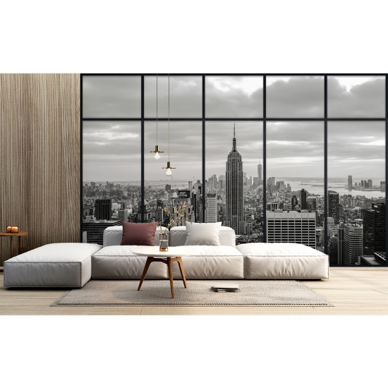 Papel pintado panorámico trampantojo - Nueva York