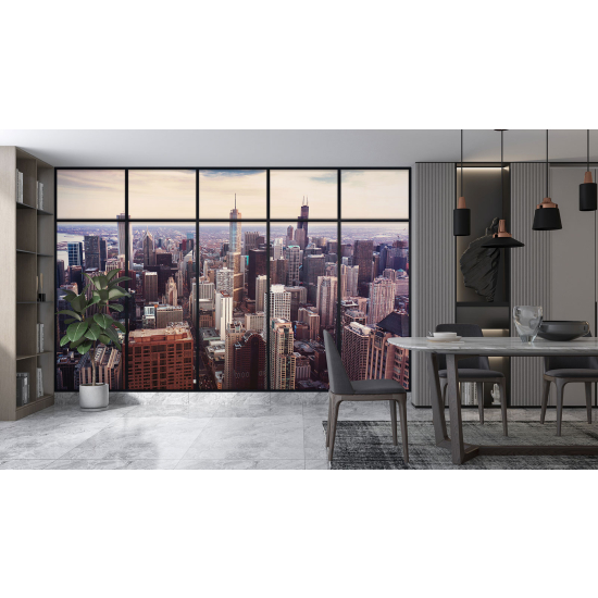 Papel pintado panorámico trampantojo - Nueva York