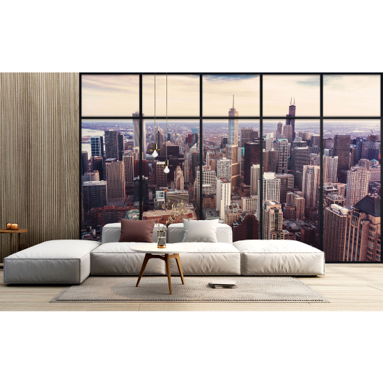 Papel pintado panorámico trampantojo - Nueva York