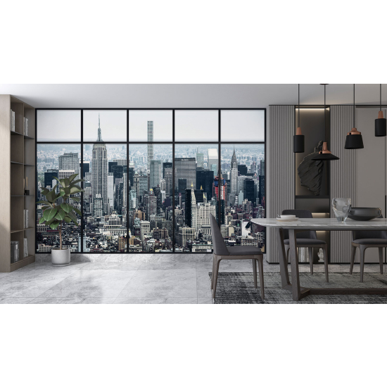 Papel pintado panorámico trampantojo - Nueva York