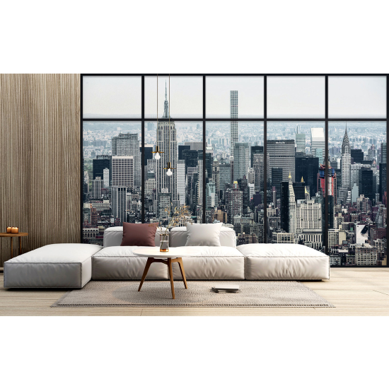 Papel pintado panorámico trampantojo - Nueva York