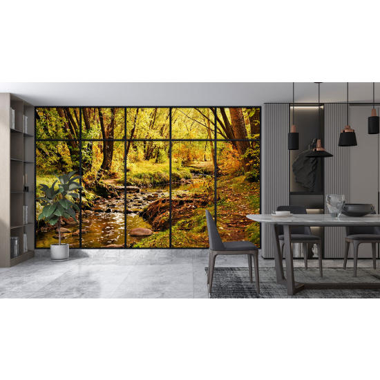 Papel pintado panorámico trampantojo - Río