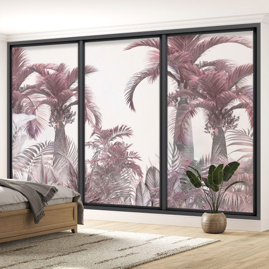 Papel pintado panorámico trampantojo - Selva tropical