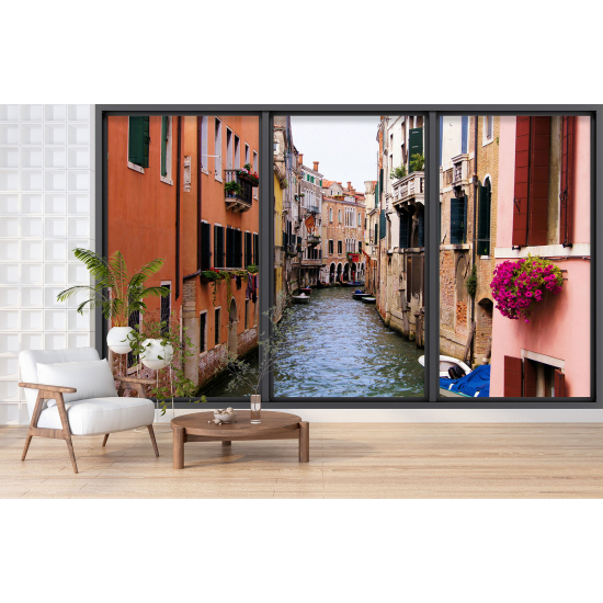 Papel pintado panorámico trampantojo - Venecia