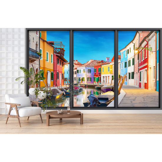Papel pintado panorámico trampantojo - Venecia
