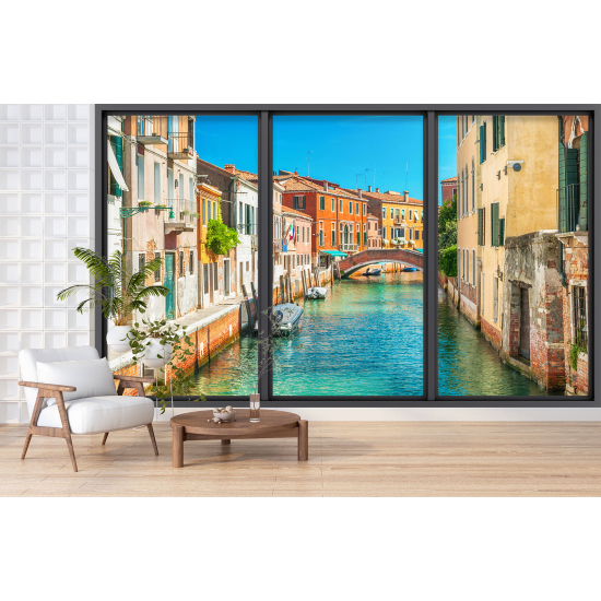 Papel pintado panorámico trampantojo - Venecia