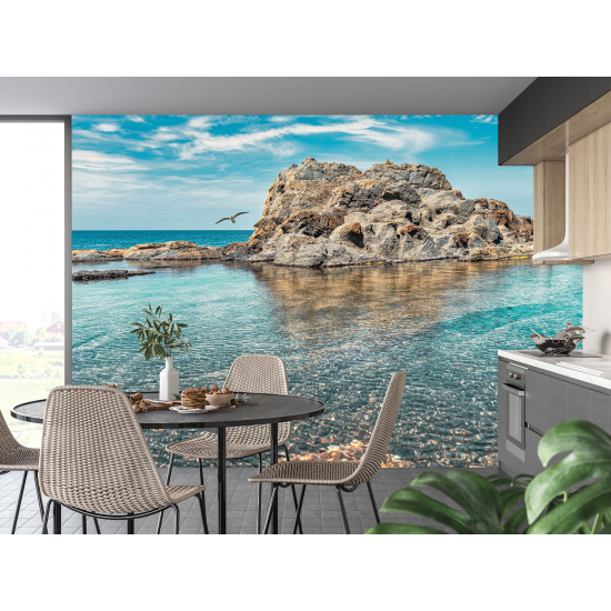 Papel pintado panorámico - Vista al mar