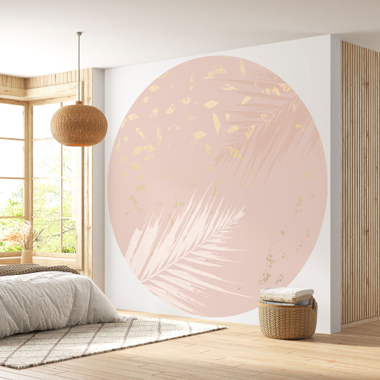 Papel pintado redondo - Diseño