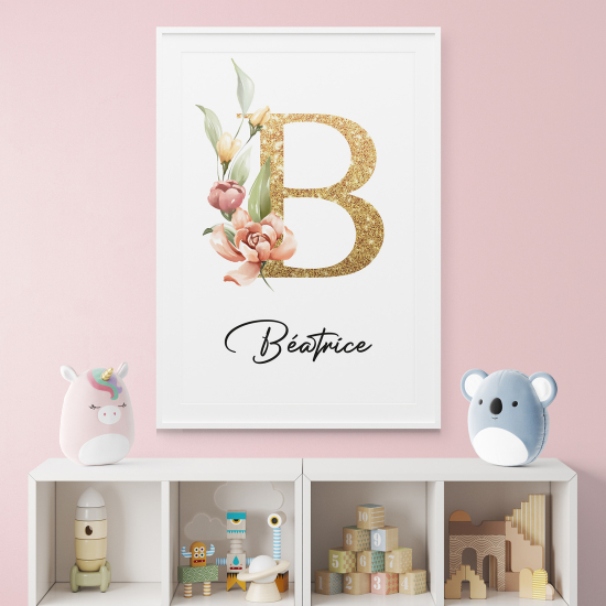 Póster - Letra B