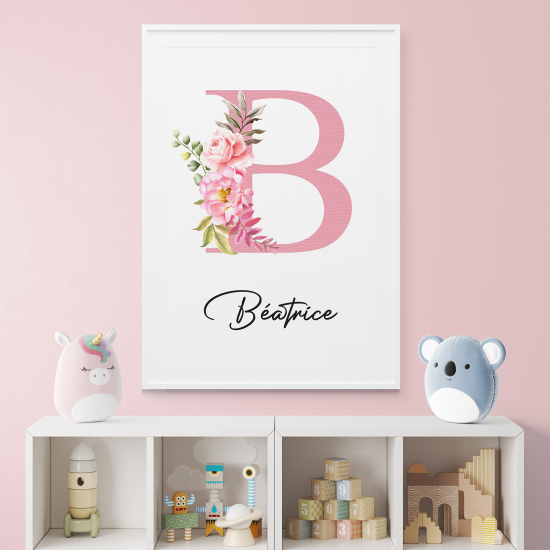 Póster - Letra B