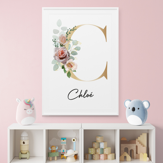 Póster - Letra C